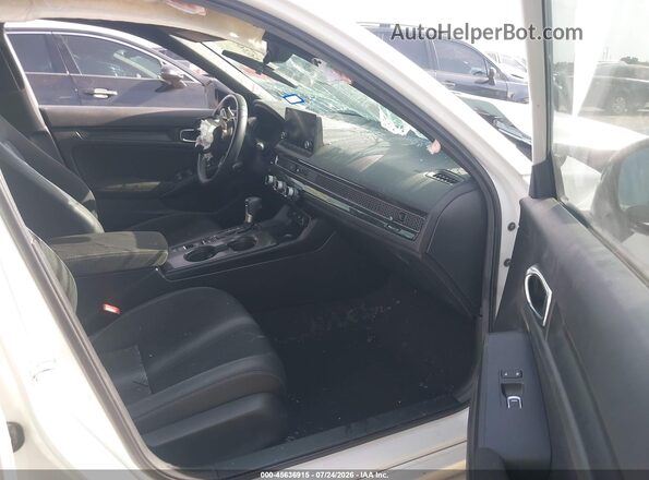 2HGFE2F54SH580010 2025 HONDA CIVIC White Vista interior delantera