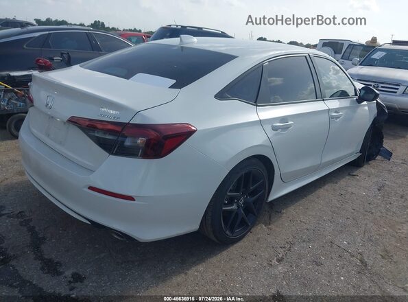 2HGFE2F54SH580010 2025 HONDA CIVIC White Trasero derecho