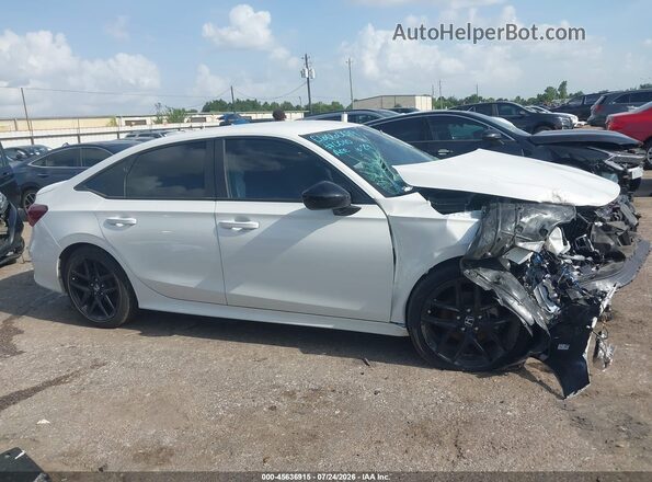 2HGFE2F54SH580010 2025 HONDA CIVIC White Vista del cuadro de instrumentos