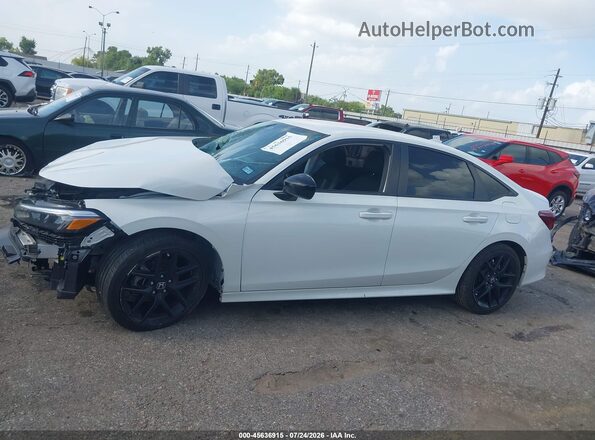 2HGFE2F54SH580010 2025 HONDA CIVIC White Vista interior trasera