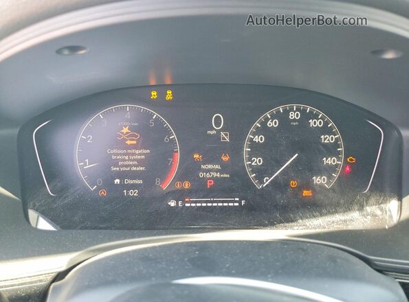 2HGFE2F54TH500691 2026 HONDA CIVIC Charcoal Սարքավորումների վահանակի տեսք