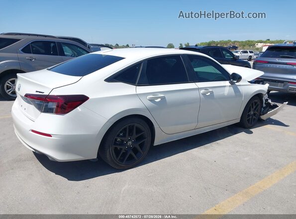 2HGFE2F54TH520956 2026 HONDA CIVIC White უკანა მარჯვენა