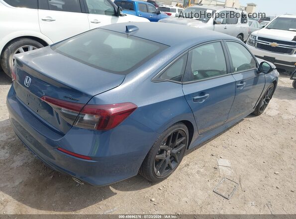 2HGFE2F54TH586505 2026 HONDA CIVIC Blue Задня права чверть