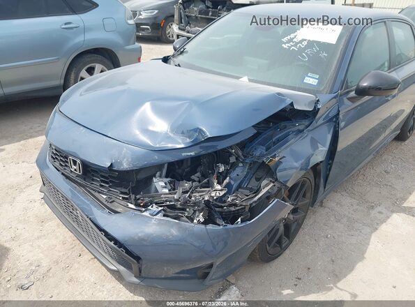 2HGFE2F54TH586505 2026 HONDA CIVIC Blue Вид спереду