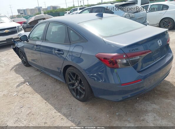2HGFE2F54TH586505 2026 HONDA CIVIC Blue Задня ліва чверть