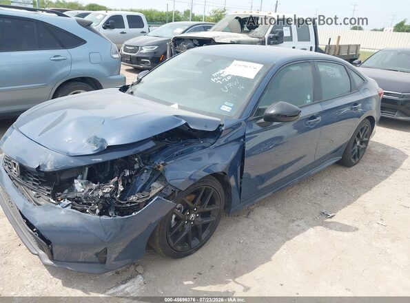 2HGFE2F54TH586505 2026 HONDA CIVIC Blue Передня ліва чверть