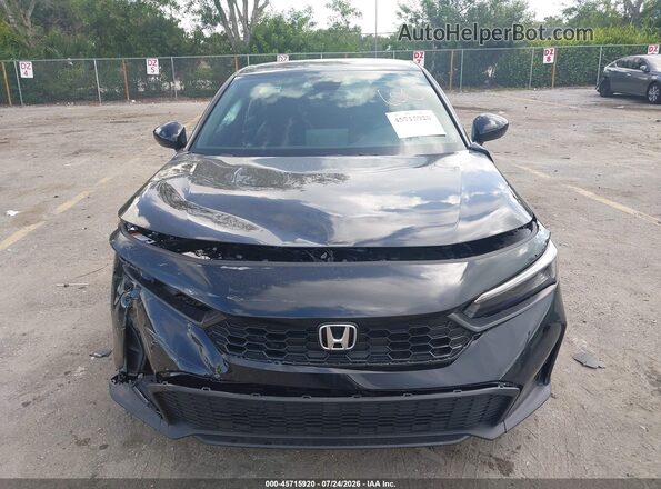 2HGFE2F54TH592594 2026 HONDA CIVIC Black Առջևի վահանակի տեսք