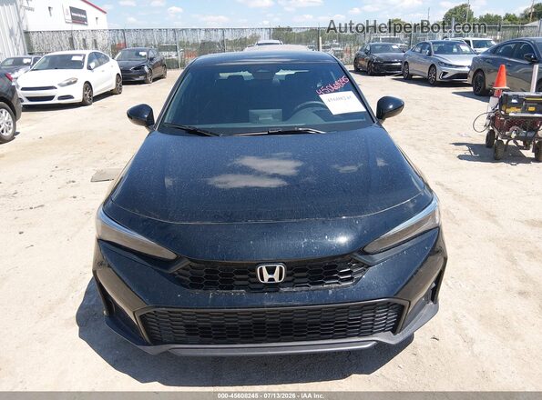 2HGFE2F54TH593728 2026 HONDA CIVIC Черный Вид спереди