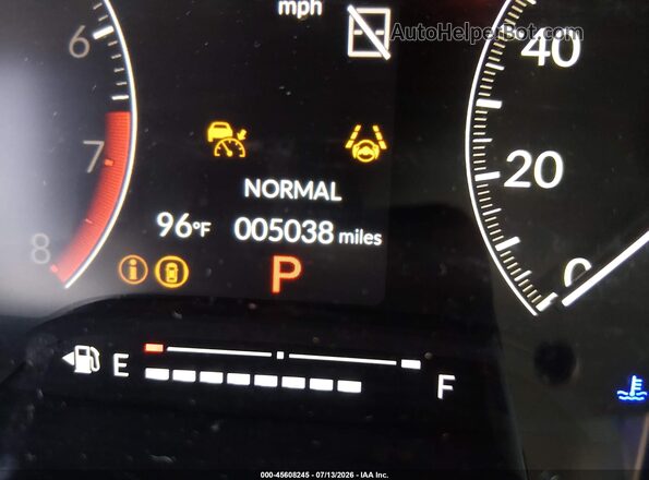 2HGFE2F54TH593728 2026 HONDA CIVIC Черный Вид щитка приборов