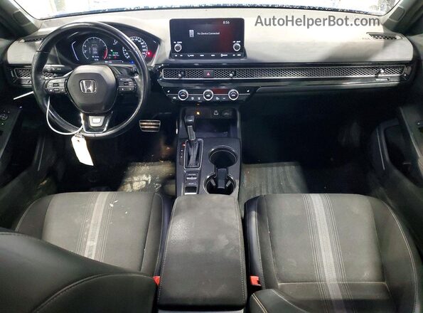 2HGFE2F55NH110153 2022 HONDA CIVIC Blue Vista del salpicadero