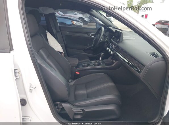 2HGFE2F55NH503313 2022 HONDA CIVIC White Front interior view