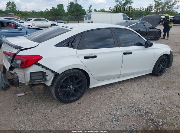 2HGFE2F55NH503313 2022 HONDA CIVIC White Rear right