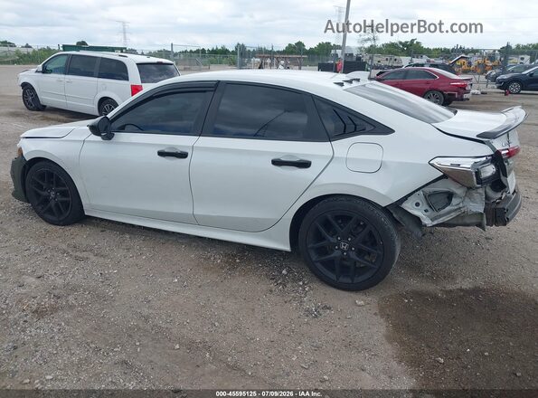 2HGFE2F55NH503313 2022 HONDA CIVIC White Rear left
