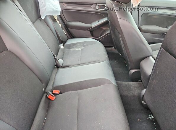 2HGFE2F55NH510181 2022 HONDA CIVIC Black Vista de los asientos traseros