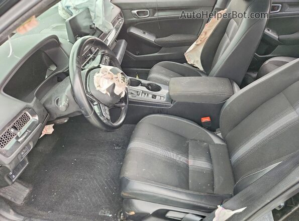 2HGFE2F55NH510181 2022 HONDA CIVIC Black Vista interior delantera