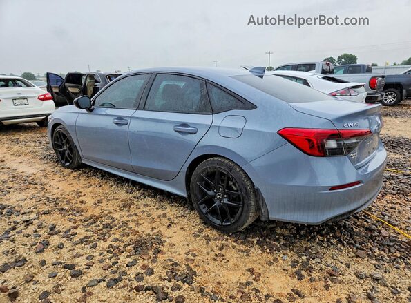 2HGFE2F55NH537056 2022 HONDA CIVIC Серый Задняя левая четверть