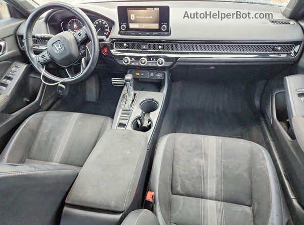 2HGFE2F55NH537056 2022 HONDA CIVIC Серый Вид панели приборов