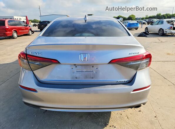 2HGFE2F55NH542046 2022 HONDA CIVIC Silver Vista trasera