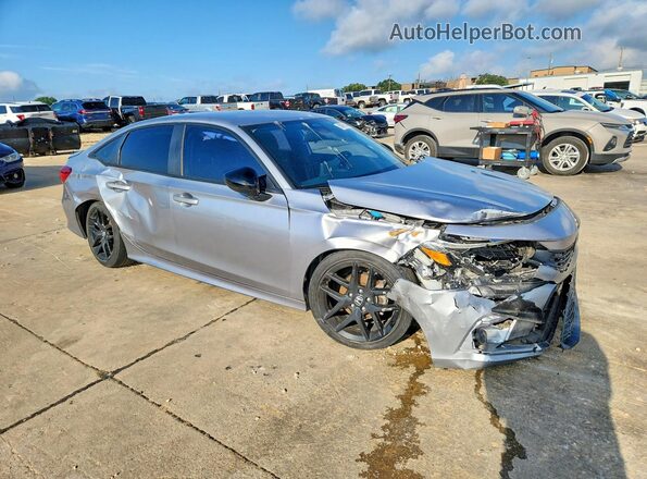 2HGFE2F55NH542046 2022 HONDA CIVIC Silver Delantero derecho