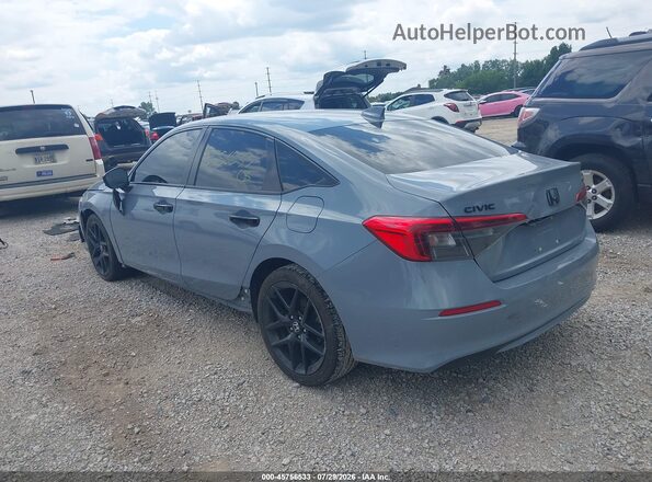 2HGFE2F55NH561339 2022 HONDA CIVIC Light Blue Задня ліва чверть