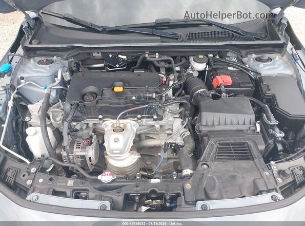 2HGFE2F55NH561339 2022 HONDA CIVIC Light Blue Вид ззаду