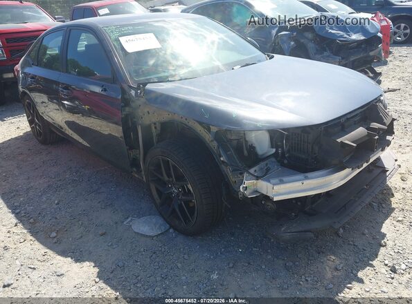 2HGFE2F55NH565598 2022 HONDA CIVIC Gray Вид спереду