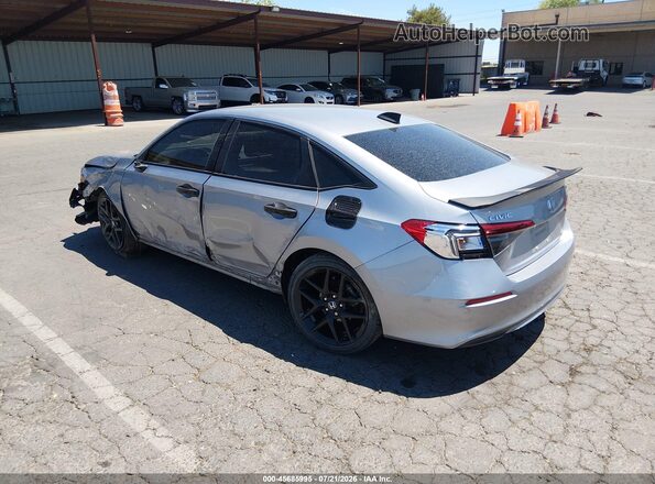 2HGFE2F55NH579033 2022 HONDA CIVIC Silver Հետևի ձախ