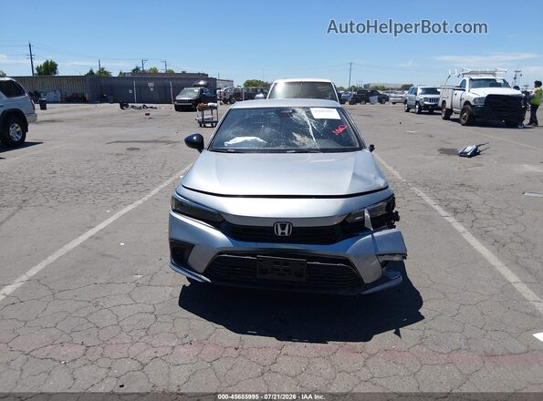 2HGFE2F55NH579033 2022 HONDA CIVIC Silver Դիմացի տեսք