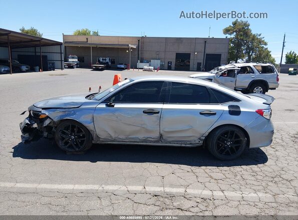 2HGFE2F55NH579033 2022 HONDA CIVIC Silver 
