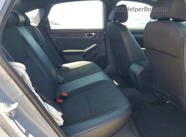 2HGFE2F55NH595510 2022 HONDA CIVIC Gray Vista de los asientos traseros