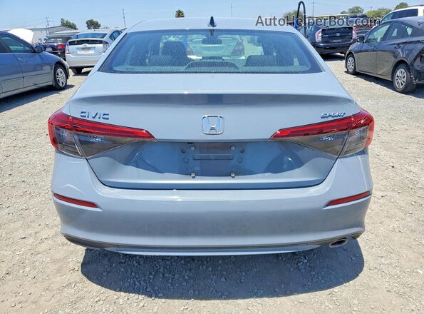 2HGFE2F55NH595510 2022 HONDA CIVIC Gray Vista trasera