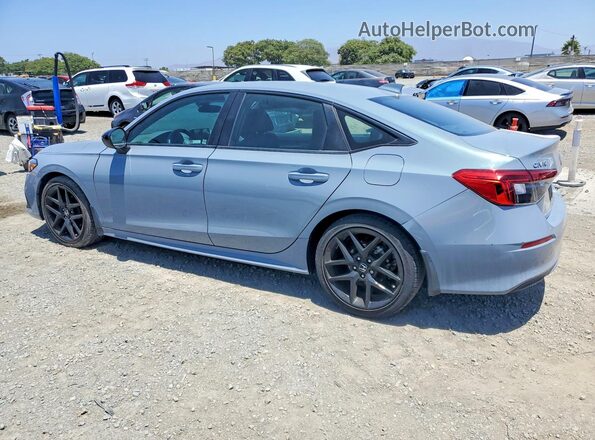 2HGFE2F55NH595510 2022 HONDA CIVIC Gray Trasero izquierdo