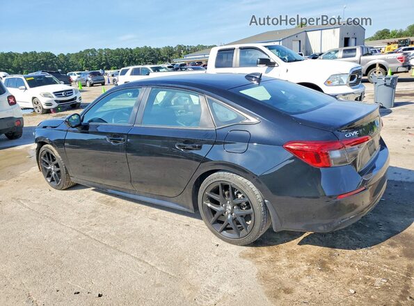 2HGFE2F55NH601371 2022 HONDA CIVIC Black Հետևի ձախ