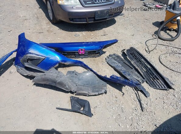 2HGFE2F55NH605808 2022 HONDA CIVIC Blue Вид щитка приладів