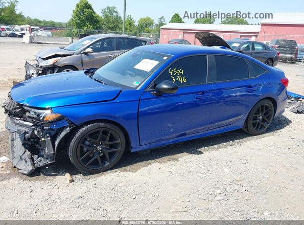 2HGFE2F55NH605808 2022 HONDA CIVIC Blue 