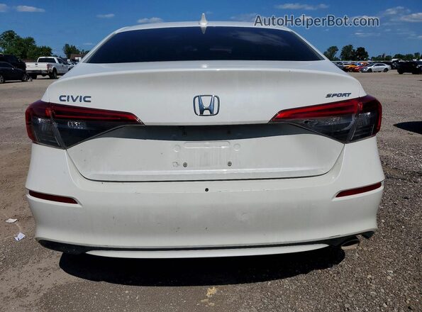2HGFE2F55PH101665 2023 HONDA CIVIC White Вид ззаду