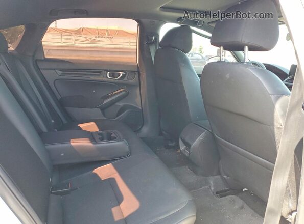 2HGFE2F55PH101665 2023 HONDA CIVIC White Вид задніх сидінь