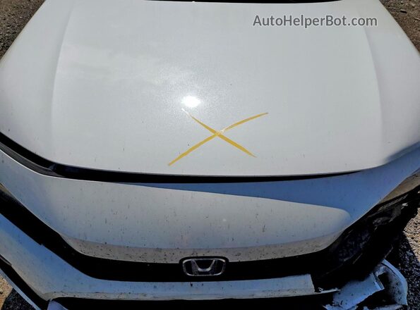 2HGFE2F55PH101665 2023 HONDA CIVIC White Вид задньої частини салону