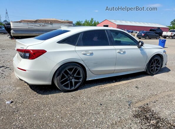 2HGFE2F55PH101665 2023 HONDA CIVIC White Задня права чверть