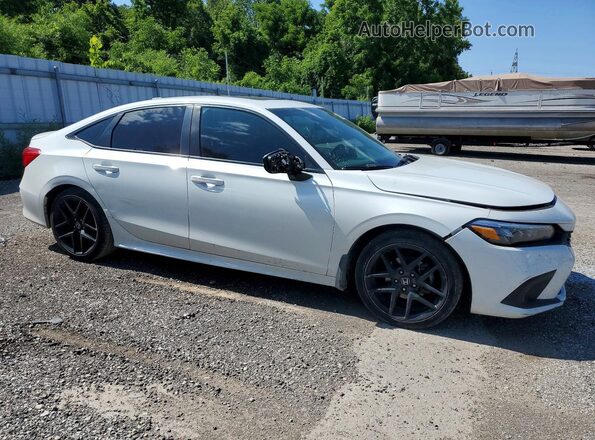 2HGFE2F55PH101665 2023 HONDA CIVIC White Передня права чверть