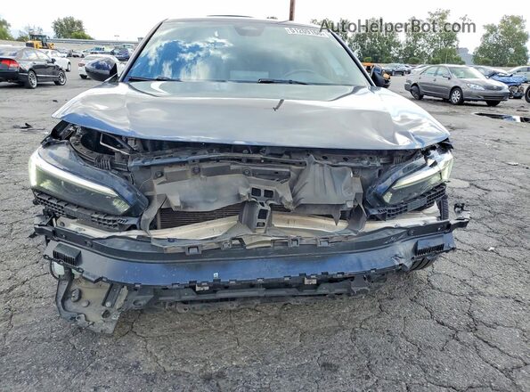 2HGFE2F55PH509454 2023 HONDA CIVIC Gray Widok z przodu
