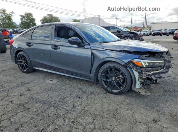 2HGFE2F55PH509454 2023 HONDA CIVIC Gray Przód prawy