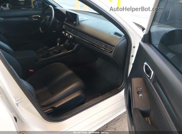 2HGFE2F55PH510085 2023 HONDA CIVIC White Front interior view