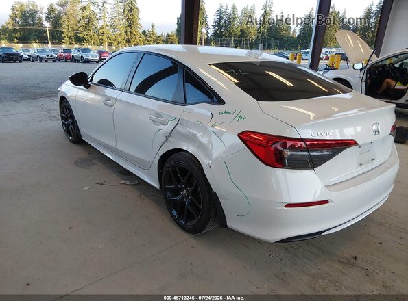 2HGFE2F55PH510085 2023 HONDA CIVIC White Rear left