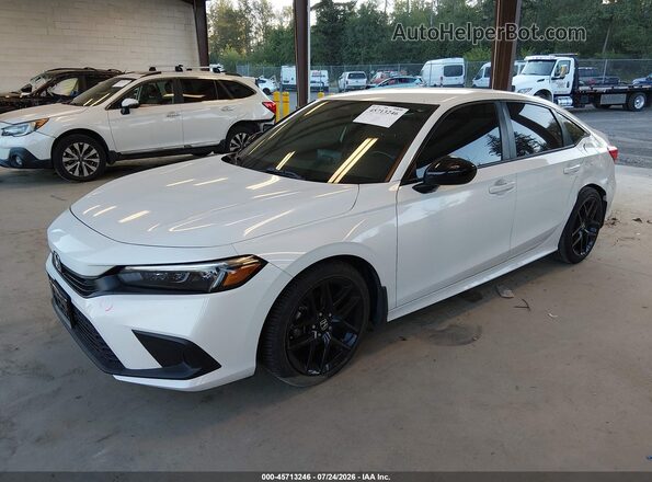 2HGFE2F55PH510085 2023 HONDA CIVIC White Front left