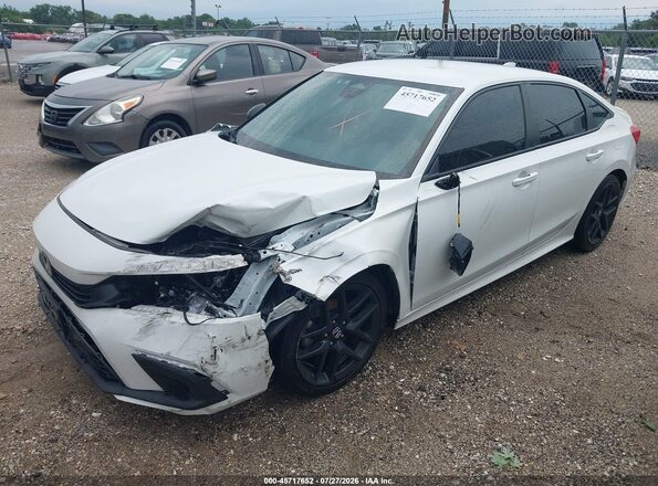2HGFE2F55PH510720 2023 HONDA CIVIC White Передня ліва чверть