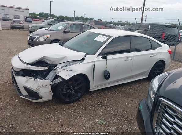 2HGFE2F55PH510720 2023 HONDA CIVIC White Панорамний вид салону 360°
