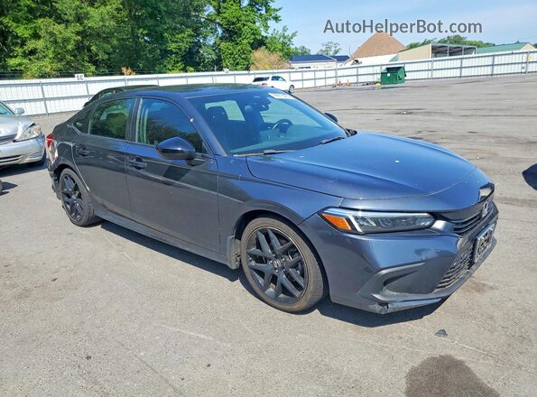 2HGFE2F55PH521085 2023 HONDA CIVIC Gray Front right