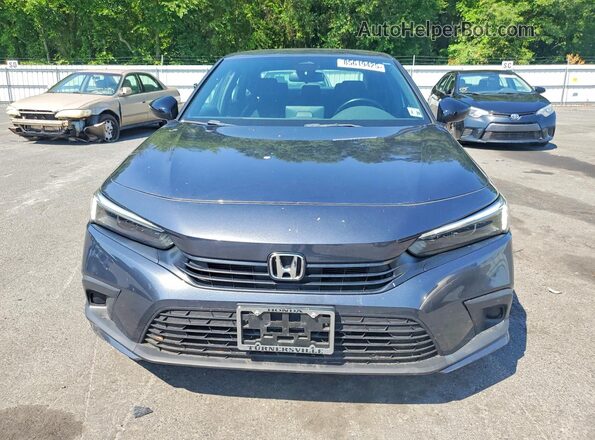 2HGFE2F55PH521085 2023 HONDA CIVIC Gray Front view