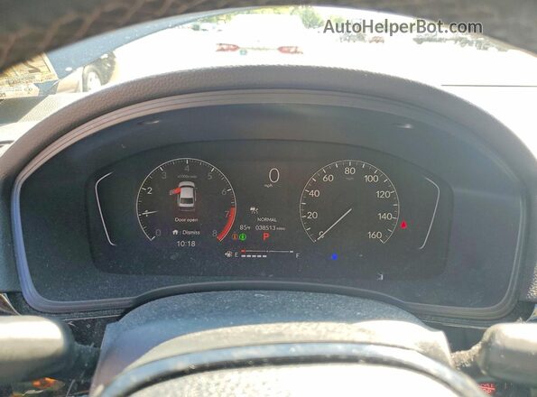 2HGFE2F55PH521085 2023 HONDA CIVIC Gray Instrument cluster view